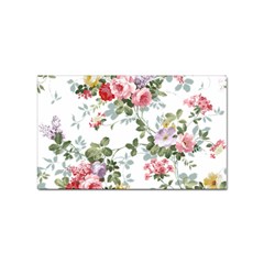 Floral Elements Peony Chinese Rose Sticker (rectangular) by Grandong