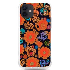 Mid Century Retro Floral 1970s 1960s Pattern 49 Iphone 12/12 Pro Tpu Uv Print Case by violetheavensky