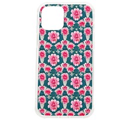 Retro 1880s Flowers Pattern 22 Iphone 12 Pro Max Tpu Uv Print Case by violetheavensky