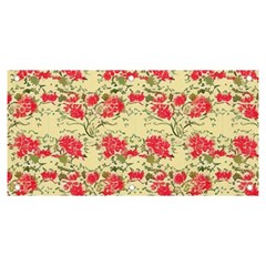 Retro 1880s Flowers Pattern 18 Banner And Sign 6  X 3  by violetheavensky