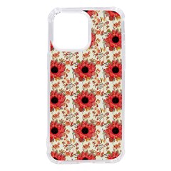 Retro 1880s Flowers Pattern 23 Iphone 14 Pro Max Tpu Uv Print Case by violetheavensky