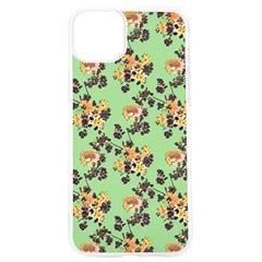 Retro 1880s Flowers Pattern 24 Iphone 15 Pro Tpu Uv Print Case by violetheavensky