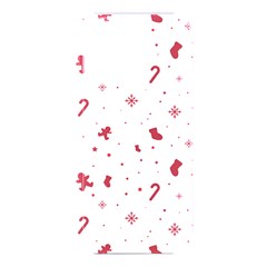 Christmas Xmas Holiday Pattern Background Iphone 16 Pro Black Uv Print Pc Hardshell Case by Paksenen