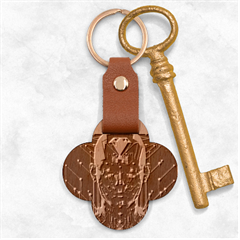 Robotics Robot Technology Future Engraved Wood Key Chain by Maspions