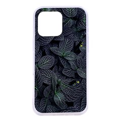 Leaves Plant Foliage Green Iphone 16 Pro Max Tpu Uv Print Case by Cemarart