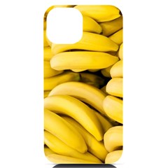 Bananas, Macro, Fruits, Ripe Bananas Iphone 14 Black Uv Print Pc Hardshell Case by kyorashop23