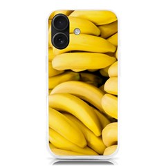 Bananas, Macro, Fruits, Ripe Bananas Iphone 16 Tpu Uv Print Case by kyorashop23