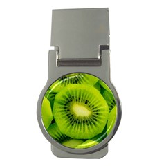 Kiwi Fruits, Close-up, Exotic Fruit Money Clips (round)  by kyorashop23