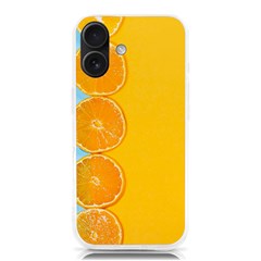 Orange, Slices, Fruit, Citrus Iphone 16 Tpu Uv Print Case by kyorashop23