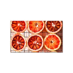 Peorange, Fruit, Citrus Sticker (rectangular) by kyorashop23