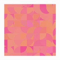 Geometric Pink Ocean  Medium Glasses Cloth (2 Sides) by ConteMonfrey