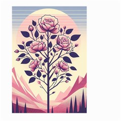 Roses Flowers Bloom Nature Blossom Large Garden Flag (two Sides) by Salmanaz77