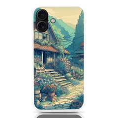 House Garden Building Flowers Iphone 16 Plus Tpu Uv Print Case by Salmanaz77