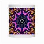 Mandala Fishes   White Mug Center