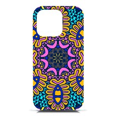 Mandala Fishes   Iphone 16 Pro Black Uv Print Pc Hardshell Case by ConteMonfrey