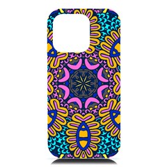 Mandala Fishes   Iphone 16 Pro Max Black Uv Print Pc Hardshell Case by ConteMonfrey