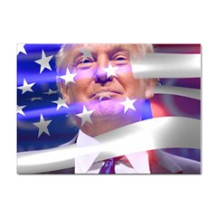 Donald Trump Flag Sticker A4 (100 Pack) by vintagetrump