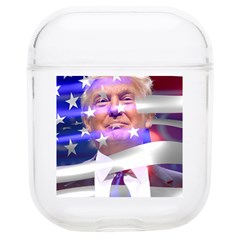 Donald Trump Flag Soft Tpu Airpods 1/2 Case by vintagetrump