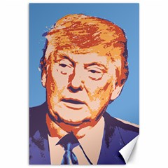 Orange Donald Trump Canvas 12  X 18  by vintagetrump