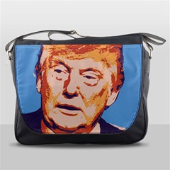 Orange Donald Trump Messenger Bag by vintagetrump