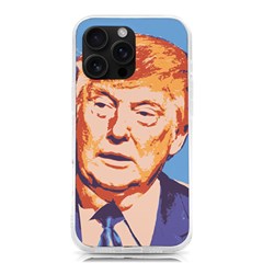 Orange Donald Trump Iphone 16 Pro Max Tpu Uv Print Case by vintagetrump