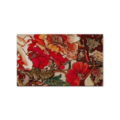 Floral Design 05 Sticker (rectangular) by myclothy