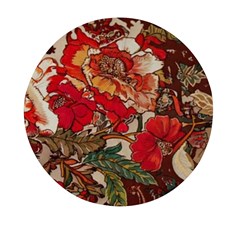 Floral Design 05 Mini Round Pill Box by myclothy