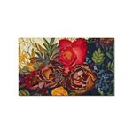 Floral Design 06 Sticker (Rectangular) Front