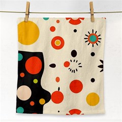 Geometric Design Face Towel by myclothy