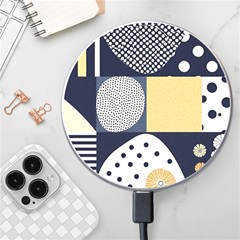 Geometric Design 10 Wireless Fast Charger(white) by myclothy