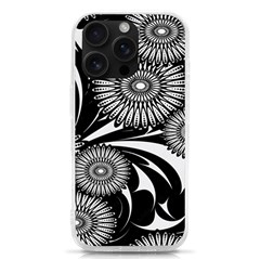 Modern Flowers Vector Seamless Pattern Iphone 16 Pro Tpu Uv Print Case by Hannah976