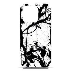 Inksplats Iphone 16 Pro Black Uv Print Pc Hardshell Case by SpinnyChairDesigns