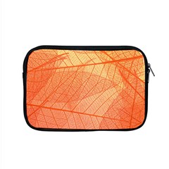 Abstract Texture Of Colorful Bright Pattern Of Transparent Leaves Of Orange And Yellow Color Apple Macbook Pro 15  Zipper Case by Posterlux