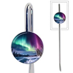 Northern Lights Aurora Night Nature Book Mark by Posterlux