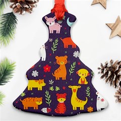 Pet Animal 01 Ornament (christmas Tree)  by myclothy