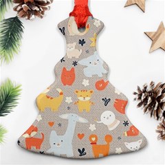 Pet Animal 02 Ornament (christmas Tree)  by myclothy