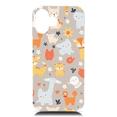 Pet Animal 02 Iphone 16 Plus Black Uv Print Pc Hardshell Case by myclothy