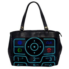 Retro Mobile Device Output Device Oversize Office Handbag by Bedest