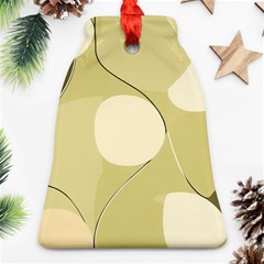 Minimalist Pattern With Simple Lines And Shapes, Creating A Clean And Modern Aesthetic 01 Ornament (bell) by myclothy