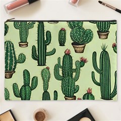 Cactus  Cosmetic Bag (xxxl) by pollyparadiseartshop