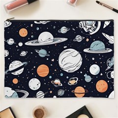 Space Galaxy Universe Stars Sky Cosmetic Bag (xxxl) by Paksenen