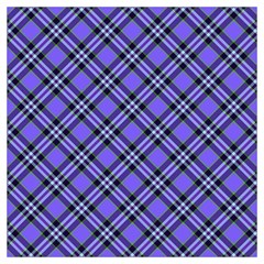 Blue Tartan Plaid 1 Diagonal Lightweight Scarf  by dressshop